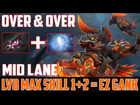 Chaos knight [Mid] | Ez gank with ARMLET + IO | Dota 2 Gameplay 2017