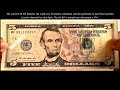 United States New Five Dollar ( $5 ) bill Features & Security