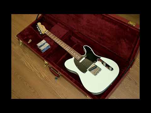 Custom Build Tele-Style Guitar, Suhr Pickups, Alabaster White Gloss Finish w/Black Binding image 14