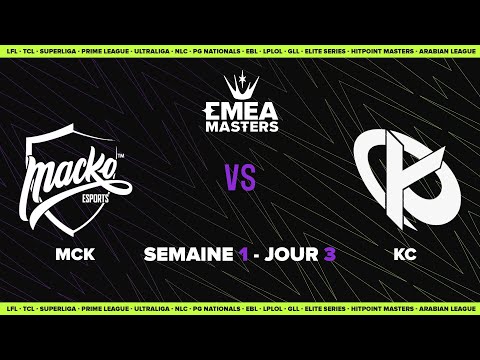 EMEA Masters Summer 2023 - Group D3 - MCK vs KC