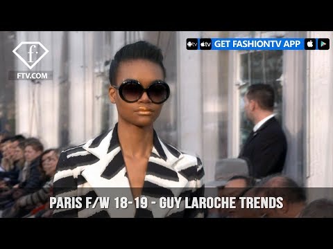Guy Laroche Trends Paris Fashion Week Fall/Winter 2018-19 | FashionTV | FTV