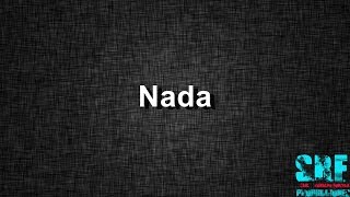 Nada -  Ricky Martin - Letra - HD