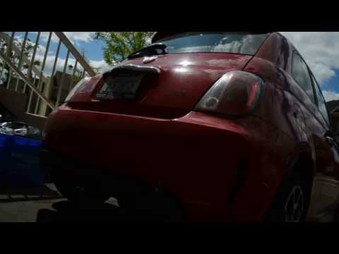 Fiat 500 w K&N Air filter