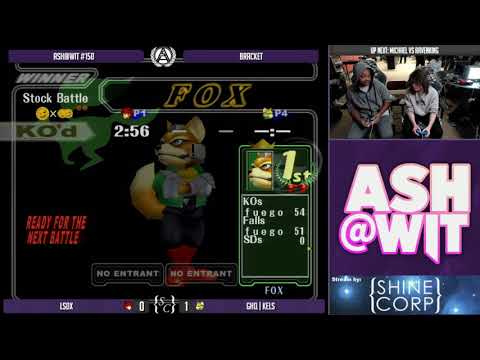 LSDX (Roy) vs GHQ | Kels (Fox, Sheik) - ASH@WIT #150 Melee Bracket