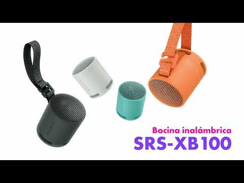 Bocina inal&aacute;mbrica port&aacute;til SRS-XB100