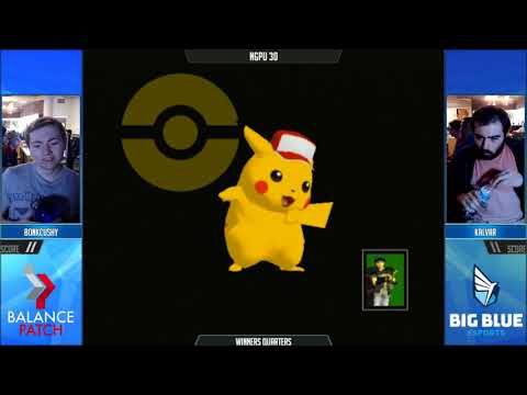 NGPU 30 SSBM - BonkCushy (Pikachu) vs. Kalvar (Marth) - Melee WQF