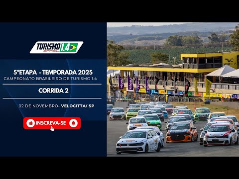 TURISMO 1.4 BRASIL 2025 | 5ª ETAPA - CORRIDAS 3 & 4 | VELOCITTA