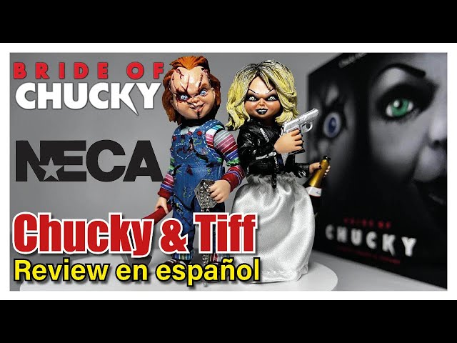 Vídeo relacionado con NECA- Chuck & Friends Pack 2 Figuras Ultimate Chucky & Tiffany, 14 a 99 años, Multicolor (NECA42114)