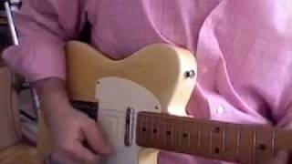 Video thumbnail for 1959 Fender telecaster demo by RAXEL
