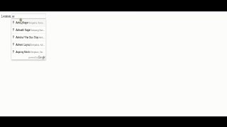 Google Map Api Get Latitude and Longitude from Address in JavaScript