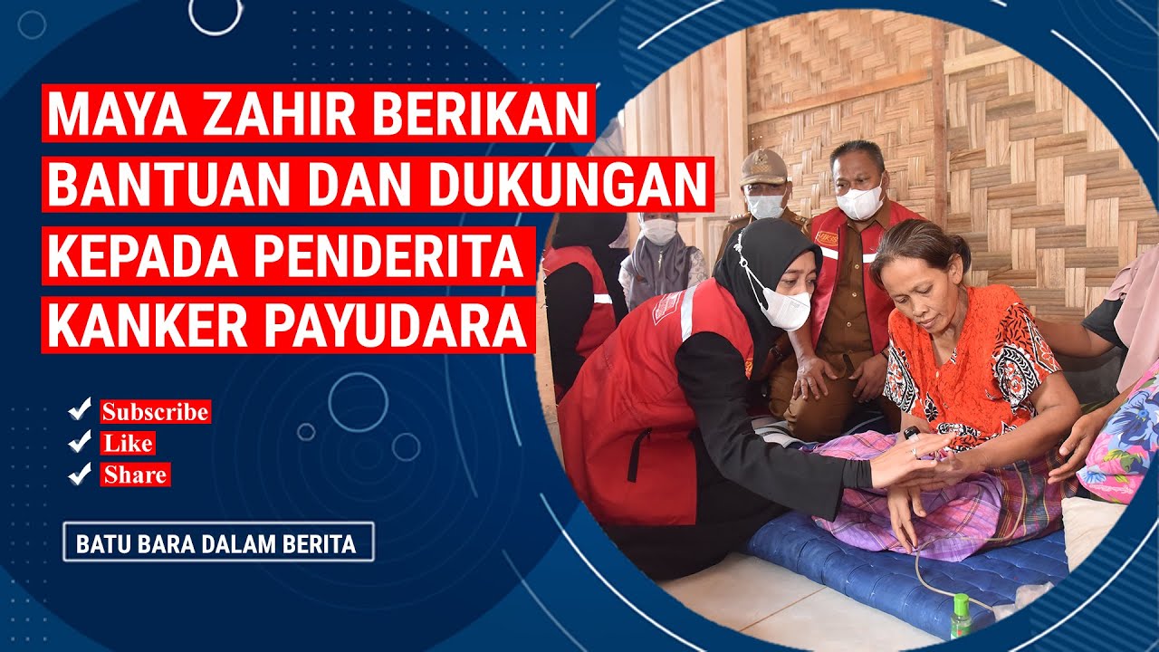 MAYA ZAHIR BERIKAN BANTUAN DAN DUKUNGAN KEPADA PENDERITA KANKER PAYUDARA