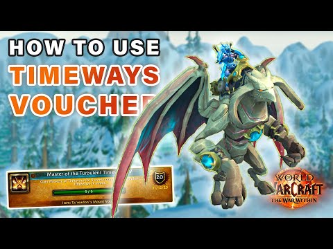How to Get and Use Ta'readon's MOUNT Voucher | Mastery of the Timeways IV Event ► World of Warcraft