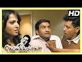 Deiva Thirumagal Tamil Movie Scenes Vikram And Anushka Come To Meet Vikram S Friends In Hotel