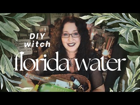 MY DIY FLORIDA WATER and FREE Printable Label