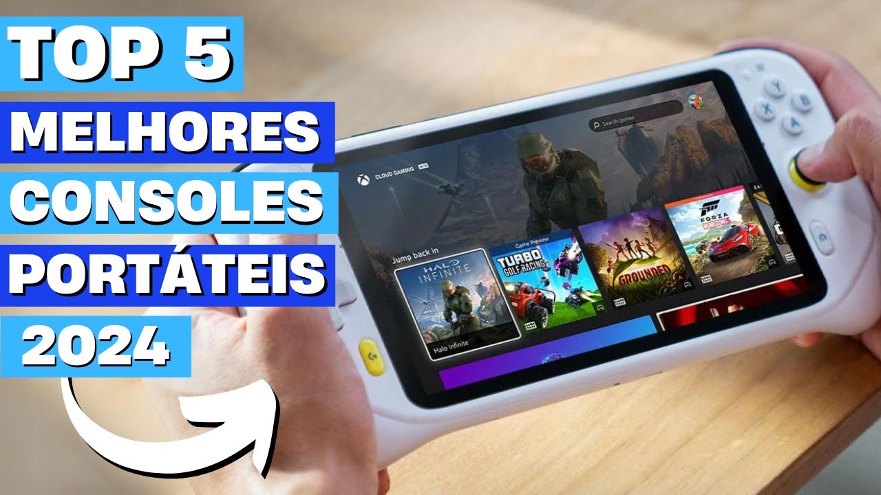 Top 5 MELHORES Consoles Portáteis de Jogos em (2024)