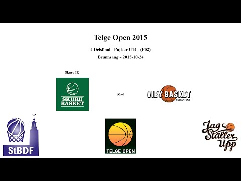Skuru Basket (P02 Vit) mot Viby Basket - Telge Open - 2015-10-24