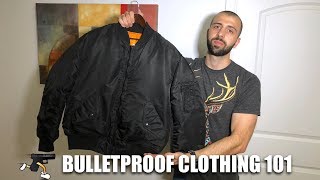 BULLETPROOF CLOTHING 101- Israeli Flight Jacket