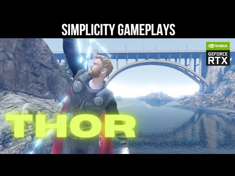 GTA 5: THOR DESTROYS City of Los Santos [4K60FPS]  | Mod by JULIONIB