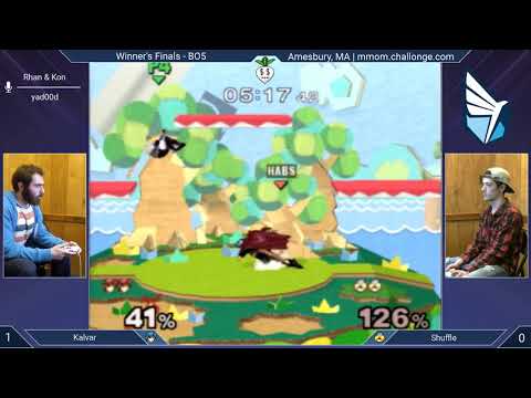 MMOM147 SSBM - Kalvar (Marth) vs. Shuffle (Sheik) - Melee WF