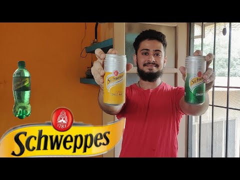 Trying Schweppes for first time || Ginger Ale And Tonic Water