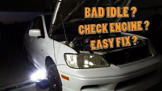 2002 Mitsubishi Lancer OZ RALLY IACV & 02 Sensors Replacement