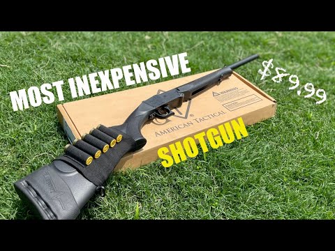 MOST INEXPENSIVE Shotgun | American Tactical Nomad 20 Gauge Single Shot (Short Review)