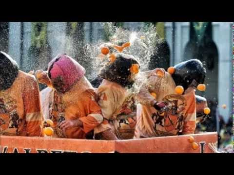 (Heart of courage) Highlights Carnevale Ivrea Battaglia delle Arance, Ivrea carnival battle oranges