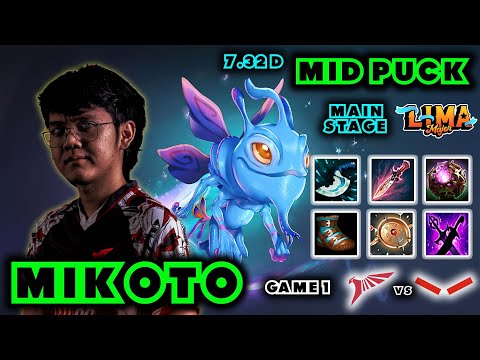 Mikoto Mid Puck | Lima Major 2023 MainStage | Lower Bracket RD 1 | Talon vs HellRaisers Game 1