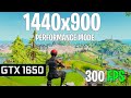 Performance Mode with Stretched Resolution 1440x900 - Fortnite Season 5 | GTX 1650 | 1080p