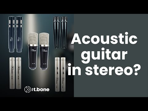 Comparing five microphones for stereo acoustic guitar
