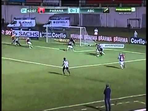 Os Gols de Paraná 1 x 2 ABC - Pela 34º do Brasileiro Serie B 2012