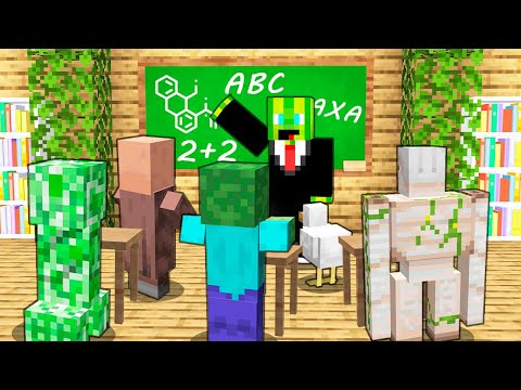 Я ВІДКРИВ ШКОЛУ ДЛЯ МОБІВ У МАЙНКРАФТІ