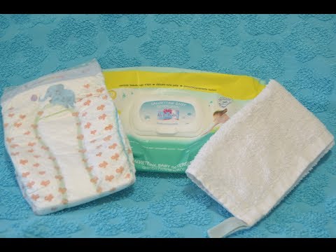 Cambiare il pannolino in modo "pulito"