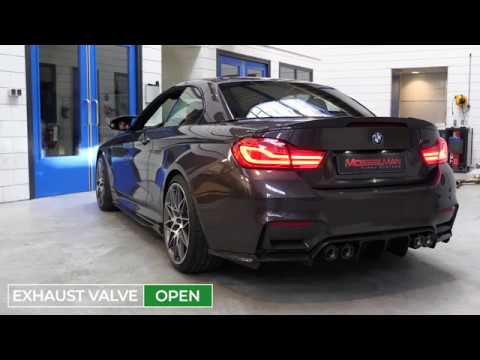BMW M4 F83 with AKRAPOVIC EXHAUST + ITRONIC VALVE CONTROL