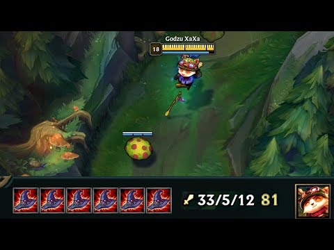 This is.... Iron IV Teemo