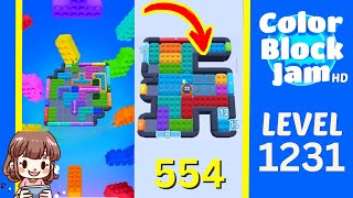 Soluzione del Livello 1231 di Color Block Jam