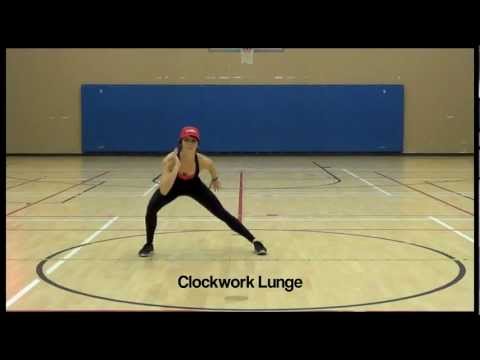 Clock-work Lunge| Exercise Tutorial | AXFIT