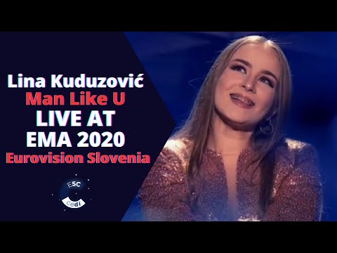 Lina Kuduzović - Man Like U | EMA 2020 Final (Eurovision Slovenia)