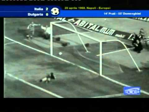 COPPA EUROPA 1968  LE RETI DELL'ITALIA