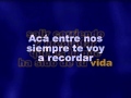 Vicente Fernandez Aca Entre Nos Karaoke
