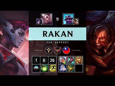 Rakan Support vs Braum - TW Grandmaster Patch 25.15