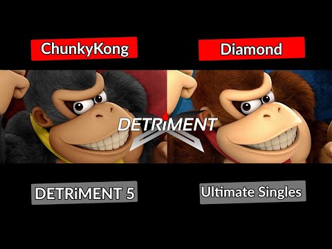 DETRiMENT 5 - ChunkyKong (Donkey Kong/Wario) vs Diamond (Donkey Kong) | Smash ultimate ssbu