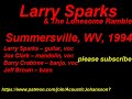 Larry Sparks, Summersville, 1994