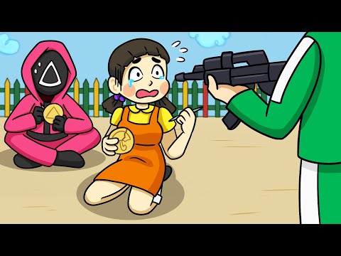 SQUID GAME, but the Roles are Reversed (Cartoon Animation)