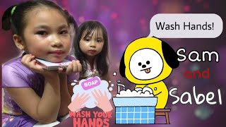 Wash hand properly by Ate Sabel