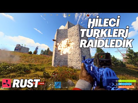 Rust Efsane Raid Attık Ct Geldiler Kazandık Hileci Türkleri Raidledik - Rust Türkçe