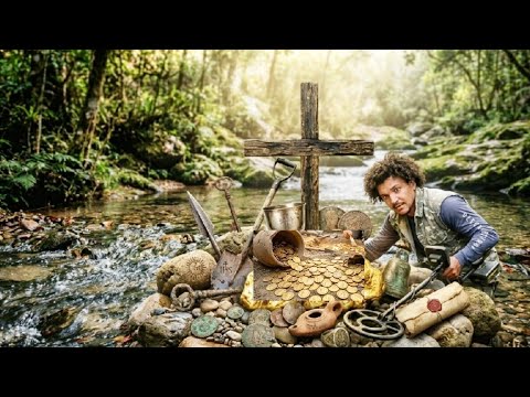 ACHADOS MISTERIOSOS DESCOBERTOS NO CORREGO DO OURO DOS JESUITAS