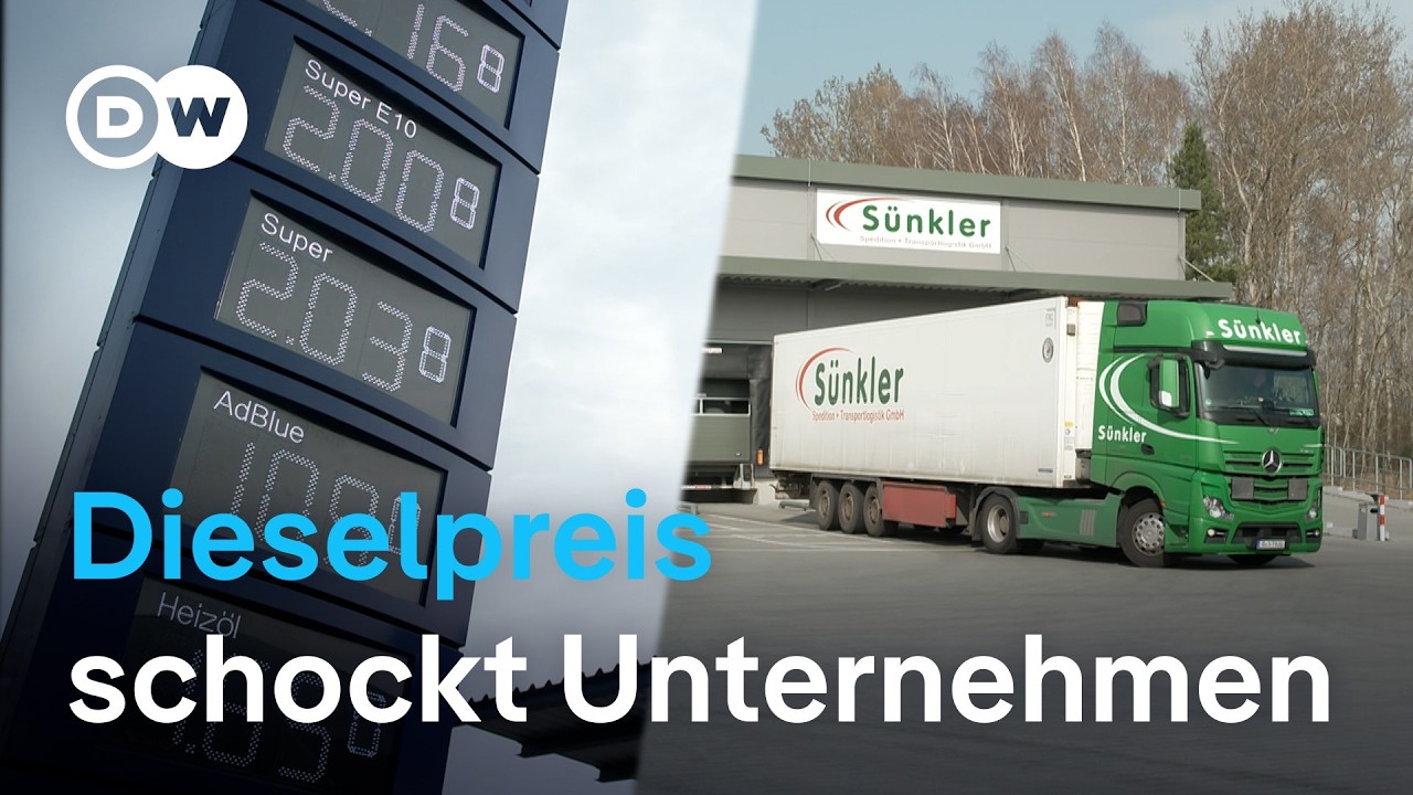 Unternehmen und Verbraucher leiden unter hohen Dieselpreisen