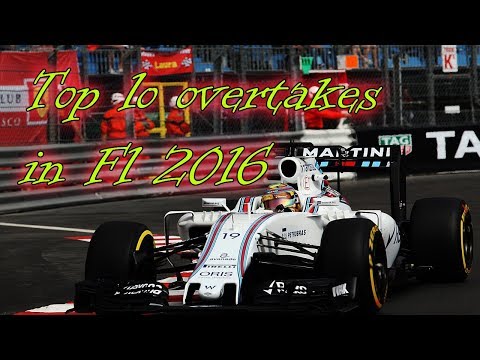 F1 2016 | Top 10 Overtakes by Nick Vinnik