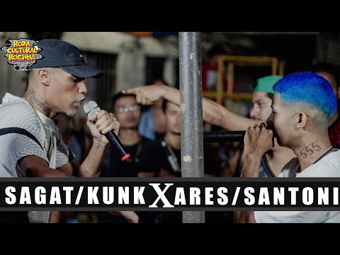 SAGAT e KUNK X ARES e SANTONI - SEMIFINAL - Roda Cultural da Rocinha: 123ª EDIÇÃO